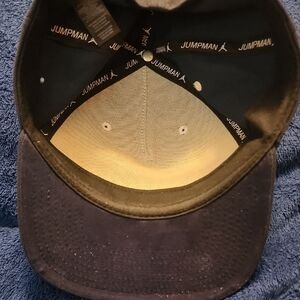 Jordan Black and Gray Cap